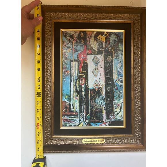 Jackson Pollack Male and Female American Portfolio Gel print “circa 1942” - Picture 4 of 7